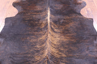 Thumbnail for Brindle Natural Cowhide Rug - Large 6'7