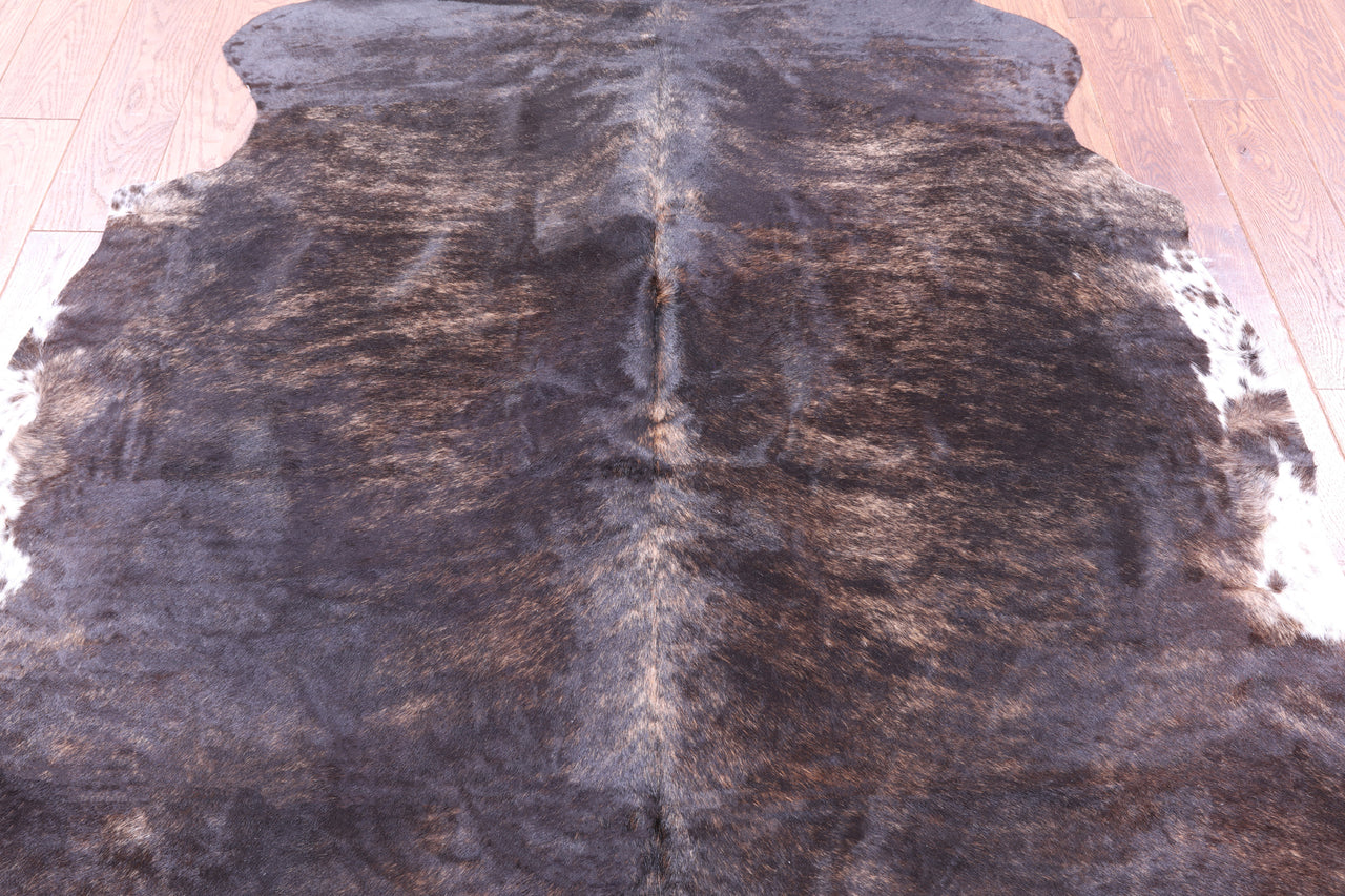 Brindle Natural Cowhide Rug - Large 6'5"H x 5'9"W