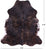 Brindle Natural Cowhide Rug - Large 6'5"H x 5'9"W