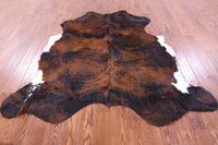 Thumbnail for Tricolor Natural Cowhide Rug - Large 6'8