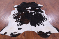 Thumbnail for Tricolor Natural Cowhide Rug - XLarge 7'4