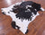 Tricolor Natural Cowhide Rug - XLarge 7'4"H x 6'0"W