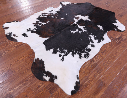 Tricolor Natural Cowhide Rug - X-Large 7'4