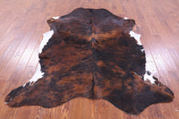 Thumbnail for Tricolor Natural Cowhide Rug - XLarge 7'2