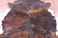 Thumbnail for Tricolor Natural Cowhide Rug - XLarge 7'2