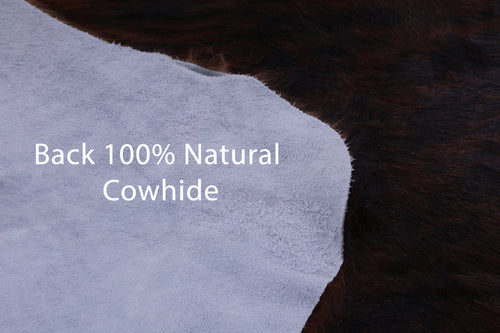 Brindle Natural Cowhide Rug - Large 6'5