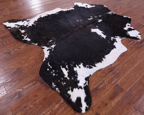Tricolor Natural Cowhide Rug - X-Large 7'0