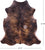 Brindle Natural Cowhide Rug - Large 6'10"H x 5'11"W