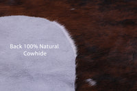 Thumbnail for Tricolor Natural Cowhide Rug - Large 6'10