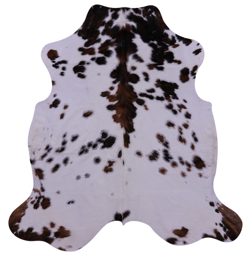 Tricolor Natural Cowhide Rug - X-Large 7'0