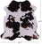 Tricolor Natural Cowhide Rug - Large 6'7"H x 6'1"W