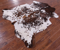 Thumbnail for Salt & Pepper Natural Cowhide Rug - Large 6'6