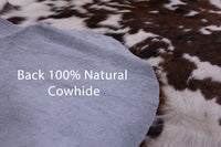 Thumbnail for Salt & Pepper Natural Cowhide Rug - Large 6'6