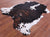 Tricolor Natural Cowhide Rug - Large 6'7"H x 5'8"W