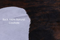 Thumbnail for Brindle Natural Cowhide Rug - Large 6'5