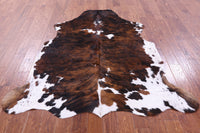 Thumbnail for Tricolor Natural Cowhide Rug - Large 6'5