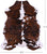 Tricolor Natural Cowhide Rug - XLarge 7'1"H x 6'2"W