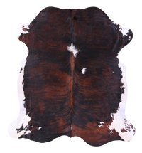 Thumbnail for Brindle Natural Cowhide Rug - XLarge 7'4