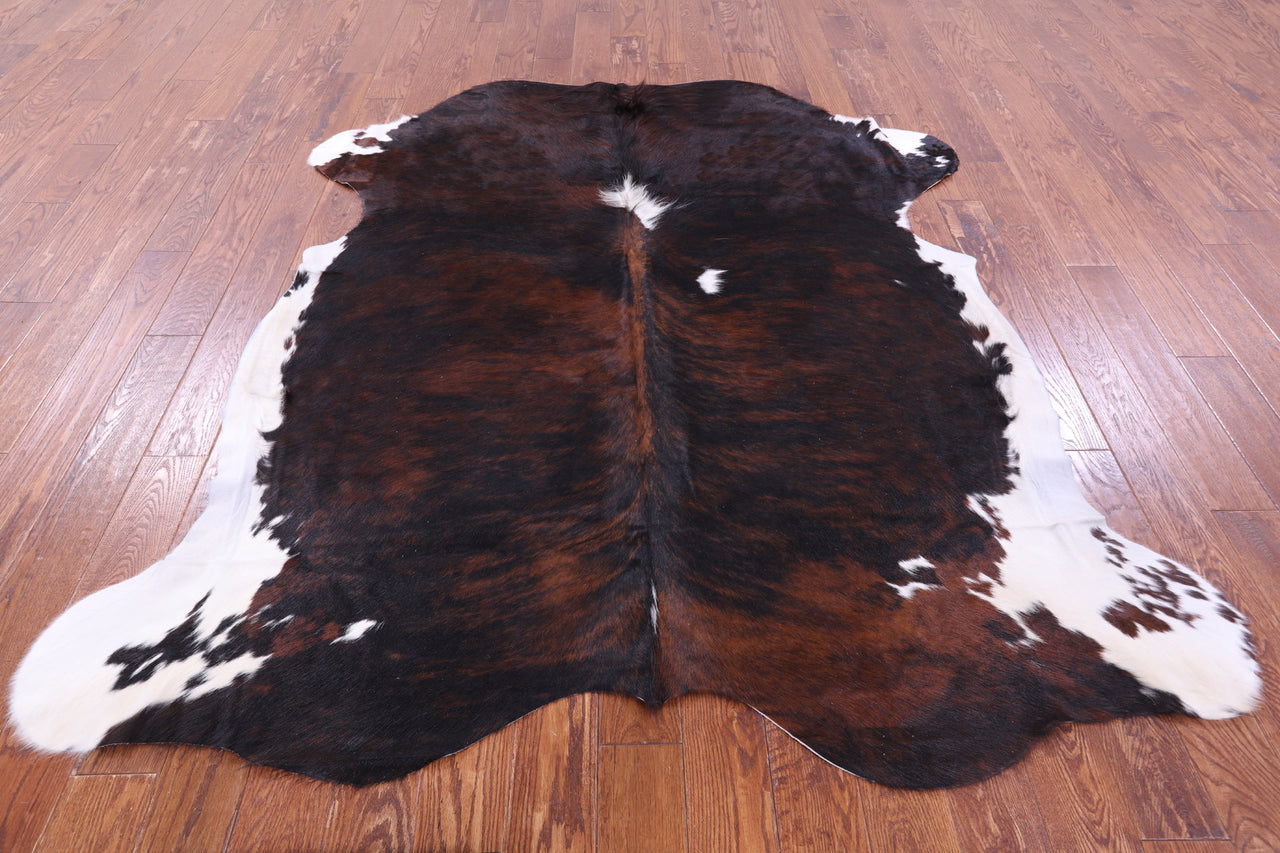 Brindle Natural Cowhide Rug - XLarge 7'4"H x 6'7"W