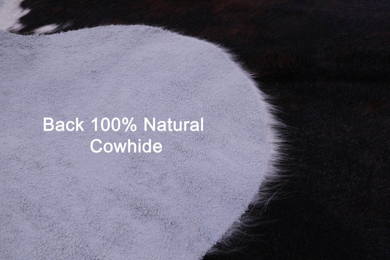 Brindle Natural Cowhide Rug - XLarge 7'4"H x 6'7"W