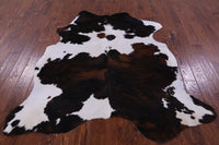 Thumbnail for Tricolor Natural Cowhide Rug - Large 6'7