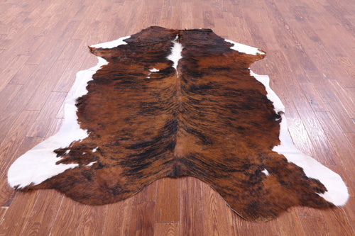 Brindle Natural Cowhide Rug - X-Large 7'0