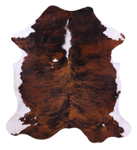 Thumbnail for Brindle Natural Cowhide Rug - XLarge 7'0