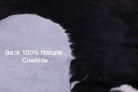 Thumbnail for Tricolor Natural Cowhide Rug - XLarge 7'0