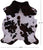 Tricolor Natural Cowhide Rug - Large 6'11"H x 6'0"W