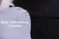 Thumbnail for Tricolor Natural Cowhide Rug - Large 6'6