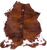 Brindle Natural Cowhide Rug - X-Large 7'0"H x 6'8"W