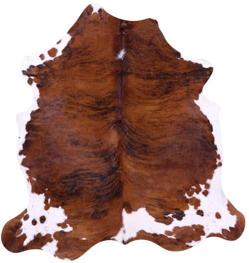 Brindle Natural Cowhide Rug - X-Large 7'0