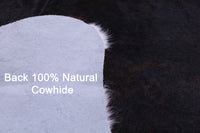 Thumbnail for Tricolor Natural Cowhide Rug - XLarge 7'1