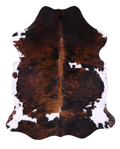 Brindle Natural Cowhide Rug - XLarge 7'6"H x 6'0"W