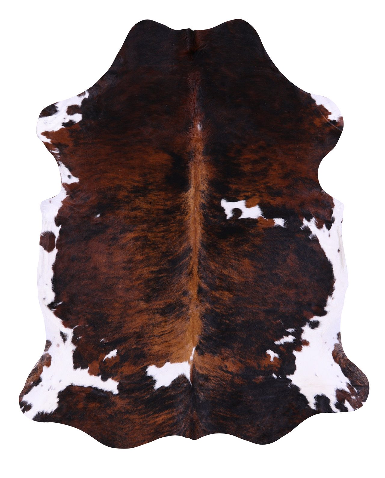 Brindle Natural Cowhide Rug - XLarge 7'6"H x 6'0"W