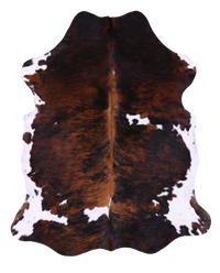 Thumbnail for Brindle Natural Cowhide Rug - XLarge 7'6