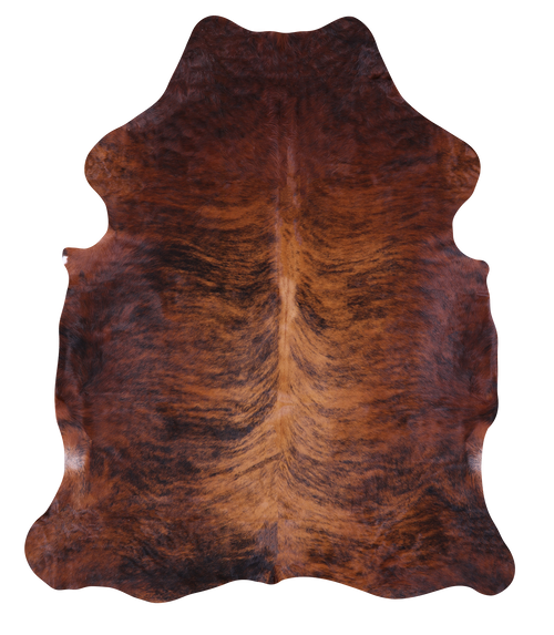Brindle Natural Cowhide Rug - X-Large 7'1