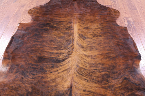 Brindle Natural Cowhide Rug - X-Large 7'1