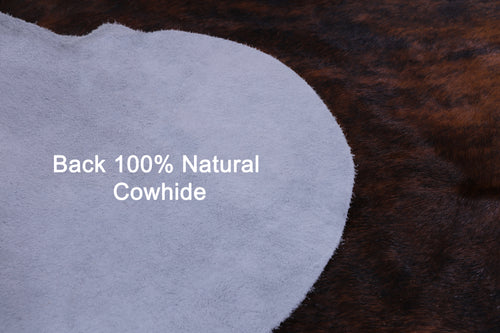 Brindle Natural Cowhide Rug - X-Large 7'1