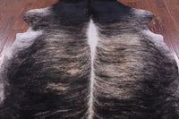 Thumbnail for Brindle Natural Cowhide Rug - XLarge 7'6