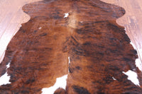 Thumbnail for Brown Natural Cowhide Rug - XLarge 7'5