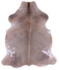 Thumbnail for Champagne Natural Cowhide Rug - Medium 6'2