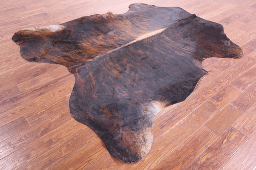 Brindle Natural Cowhide Rug - X-Large 7'6