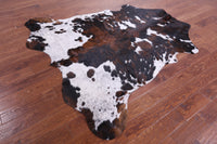 Thumbnail for Tricolor Natural Cowhide Rug - XLarge 7'0