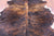 Brindle Natural Cowhide Rug - Large 6'10"H x 5'10"W