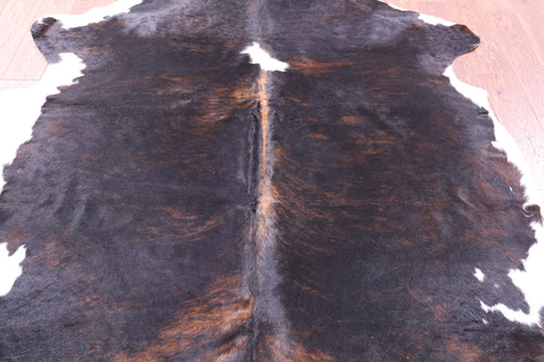 Tricolor Natural Cowhide Rug - X-Large 7'0