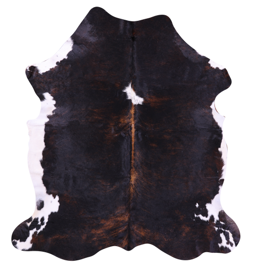 Tricolor Natural Cowhide Rug - X-Large 7'0