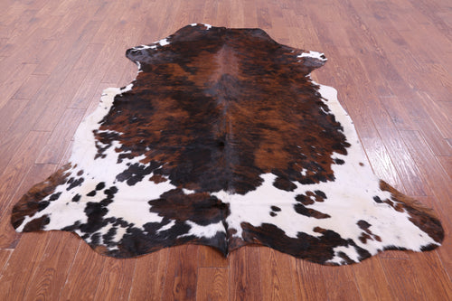 Tricolor Natural Cowhide Rug - X-Large 7'5