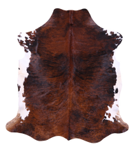 Thumbnail for Tricolor Natural Cowhide Rug - XLarge 7'3