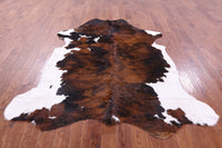 Thumbnail for Tricolor Natural Cowhide Rug - XLarge 7'6